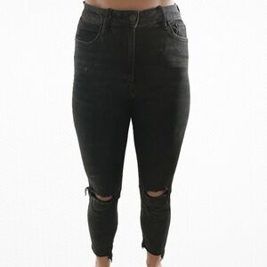 HIDDEN, size 29, skinny black ripped jeans